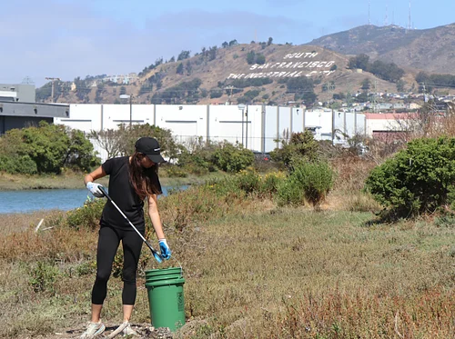 Colma Creek - National River Clean-Up Day