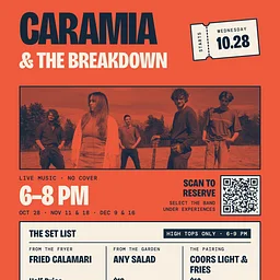 Low Tide Live: Caramia & The Breakdown