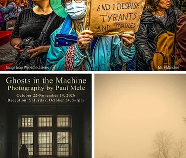 fotofoto gallery presents 3 SOLO EXHIBITIONS of PHOTOGRAPHY by fotofoto gallery Artist Members: MARK MANCHER • PAUL MELE • PAMELA WALDROUP