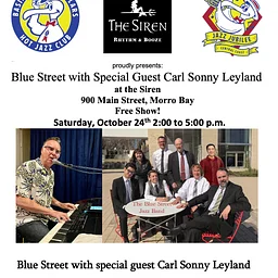 Blue Street with special guest Carl Sonny Leyland (Special free event!)