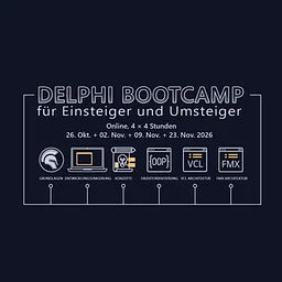 Online Seminar: Delphi Bootcamp for Beginners and Career Changers (German)