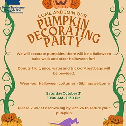 DSCNWA Pumpkin Decorating Party Ages 0-12