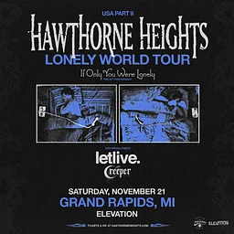 Hawthorne Heights – 20th anniversary of If Only You Were Lonely