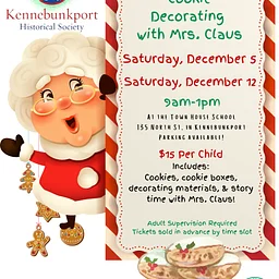 Cookie Decorating with Mrs. Claus!