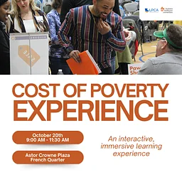 Cost of Poverty Experience (COPE) Pre-Conference Session