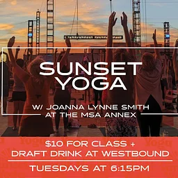 Sunset Yoga at MSA Annex!