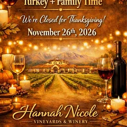 November 26th, 2026🦃🍷 Closed for Thanksgiving – Thursday, November 26th, 2026 🍷🦃