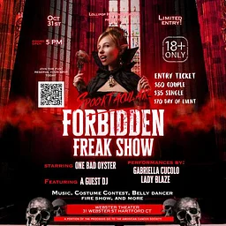 FORBIDDEN FREAKSHOW: ALL HALLOWS EVE CABARET