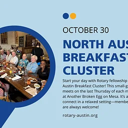 North Austin Breakfast Cluster – October