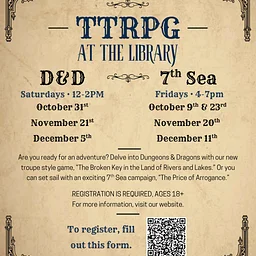 TTRPG at the Library