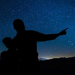 Night Sky Viewing Stars and Planets