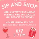 Monthly Sip and Shop