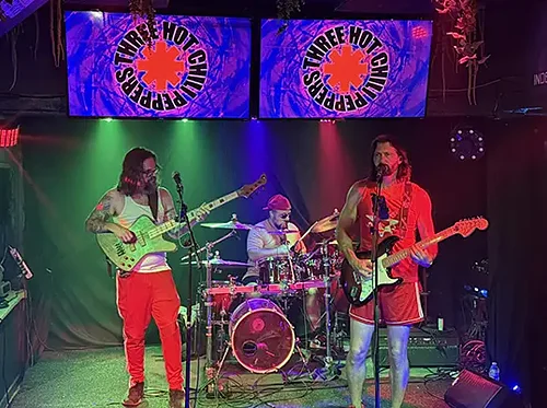 Three Hot Chili Peppers w/ Uncle Frank Says No, Surfsik