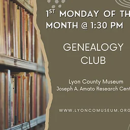 Genealogy Club at the Lyon County Museum