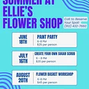 Summer at Ellie’s Flower Shop Flower Basket Workshop
