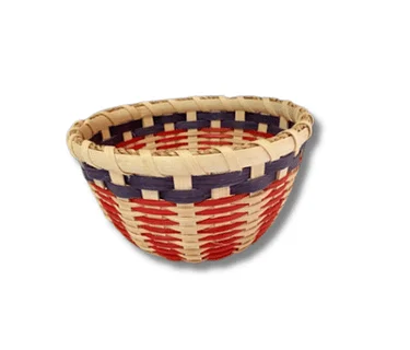 Basket Workshop: Red, White and Blue Bowl