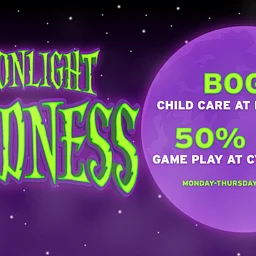 Moonlight Madness at Kids Quest and Cyber Quest