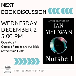 Book Discussion: The Nutshell by Ian McEwan