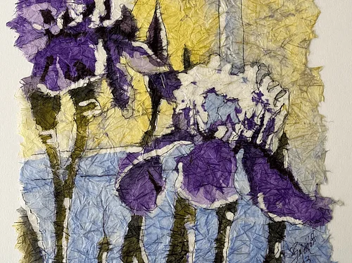 Step By Step Batik: Iris