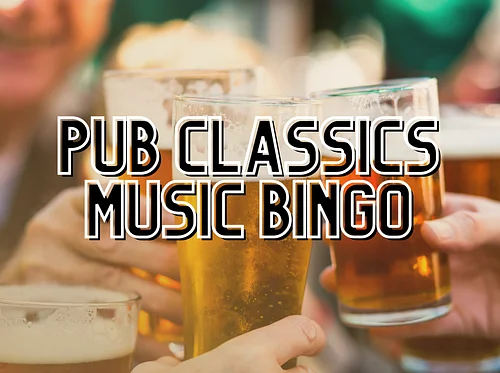 Pub Classics Music Bingo