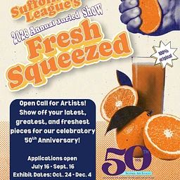 Suffolk Art League’s 2026 Annual Juried Show Fresh Squeezed