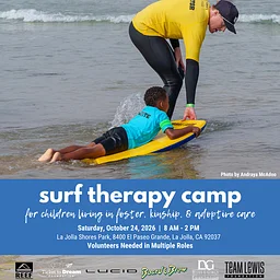 Surf Therapy Camp at La Jolla Shores – October 24, 2026