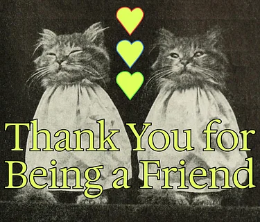 Thank You For Being A Friend