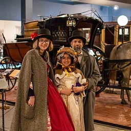 Dickens in the Carriage Museum