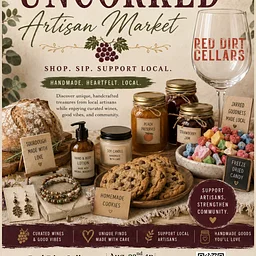 Uncorked Artisan Market Red Dirt Cellars