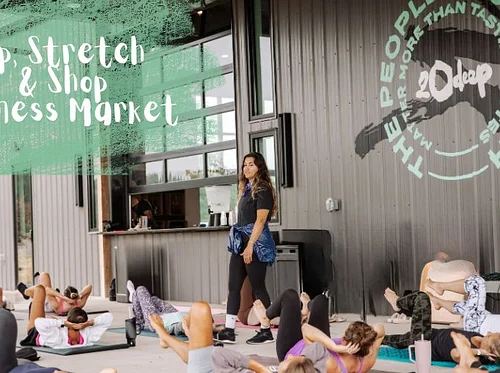 Sip, Stretch & Shop