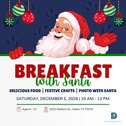 Save the Date: Breakfast with Santa for Families of Children with Down syndrome ages 0-12