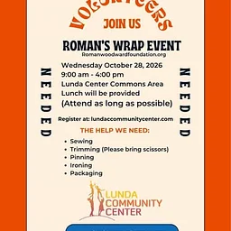 Roman’s Wrap Event