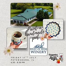 Paint-a-Pot Night at West of Wise Winery