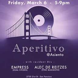 Apertivo w/ DJs Alec De Reizes & Empress