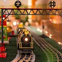 Toy Train Display