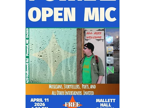 Pownal Open Mic: April 11th