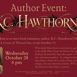 Author Event: K.C. Hawthorne