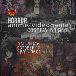 🎃 Horror Anime / Video Game Cosplay Night 👻🎮