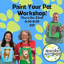 Paint Your Pet Workshop! $55