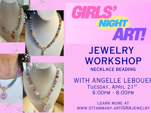 Girls' Night Art - Jewelry Workshop