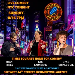 NYC Stand-Up | Sun, August 16th @7 PM
