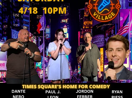 Times Square Comedy | Saturday, April 18th @10 PM