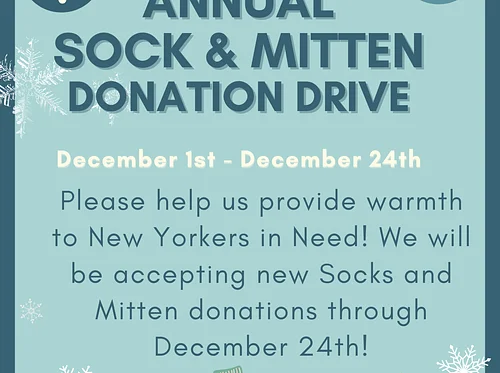 Annual Sock and Mitten Drive!