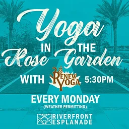 Yoga in the Rose Garden