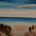 Beach View: Paint and Sip In Studio Adult Class