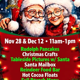 BRUNCH WITH SANTA AND MRS. CLAUS