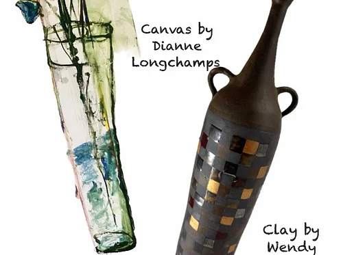 NEW TREASURES: CLAY AND CANVAS BY DIANNE LONGCHAMPS