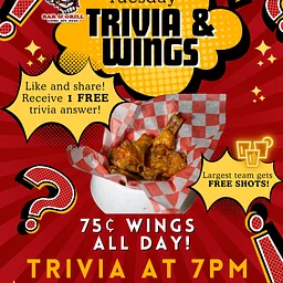 TUESDAY TRIVIA NIGHT