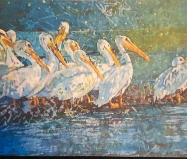 Step By Step Batik: Pelicans