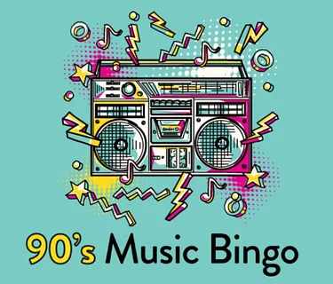 Free music bingo: the 90s